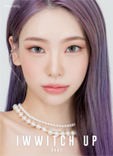 Lensrang Iwwitch Up Gray Monthly Contact Lenses (2 Pack)